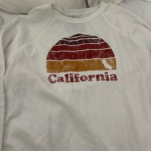 White California crew neck